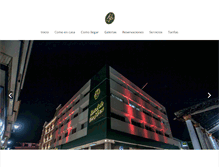 Tablet Screenshot of hoteldelosperez.com